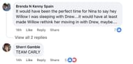 Comment about General Hospital (Image via Facebook)